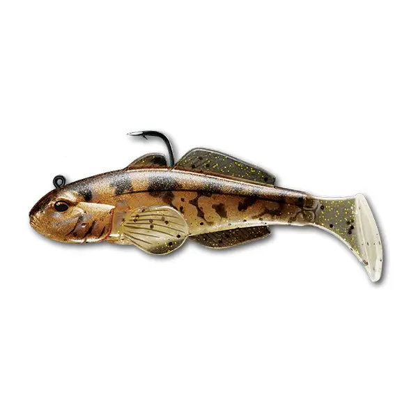 Live Target Goby Swimbait 9cm/21g Natural/Bronze 3pcs/Pl