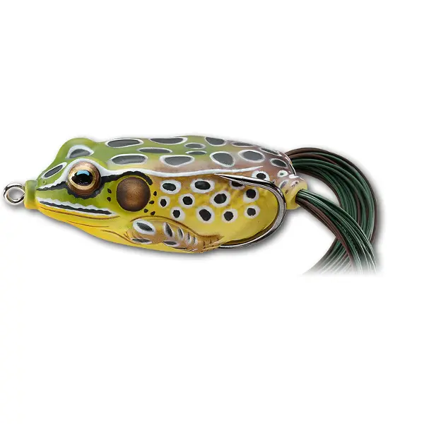 Live Target Hollow Body Frog Walking Bait 5,5cm/18g 514 Emerald/Brown