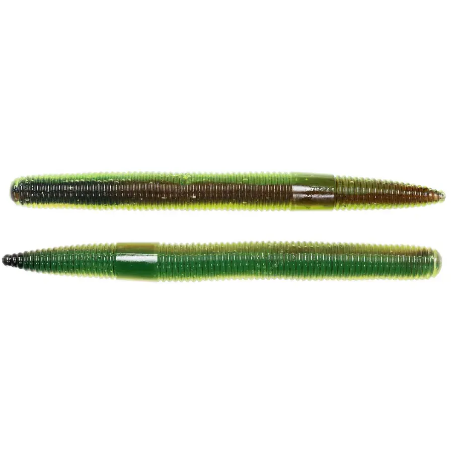 Live Target Stick Worm 10,2cm/10g Brown/Chart 8buc/Pl