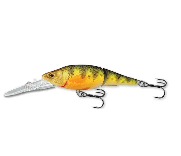 Live Target Yellow Perch Jointed 7,3cm/11g Flor./Matte