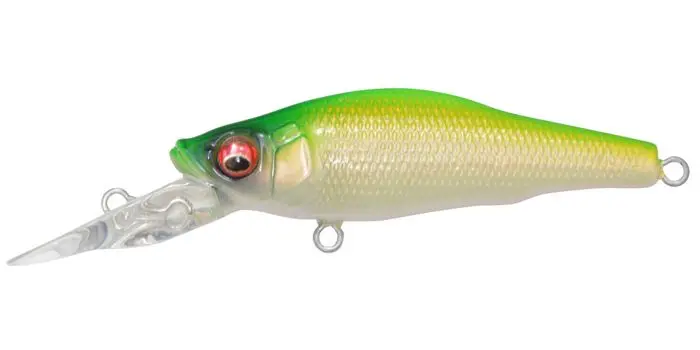 Megabass Great Hunting Gh48 Dive Sf 48mm 3.2gr Ghost Pearl Lime