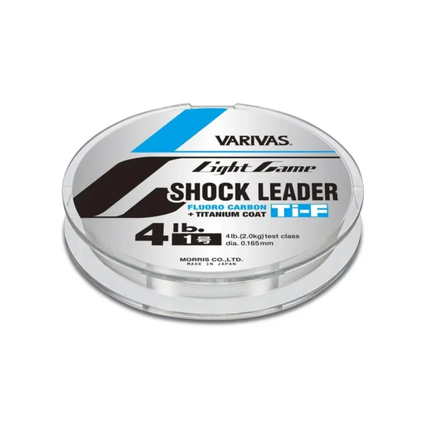 Varivas Fir Light Game Shock Leader Titanium Fluorocarbon 30m 0.148mm 3lb