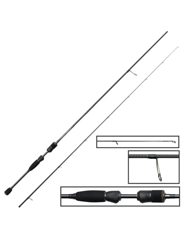 Okuma Psycho Perch Spin 6'3 190cm 1-8g 2sec Solid TIP