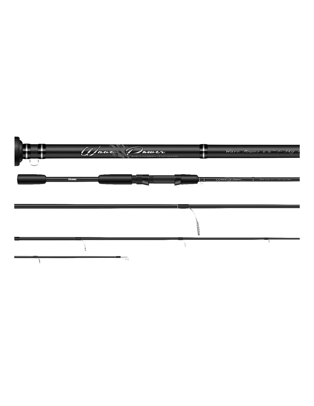 OKUMA Wave Power Spin 6'0" 183cm 2-10g L 2sec