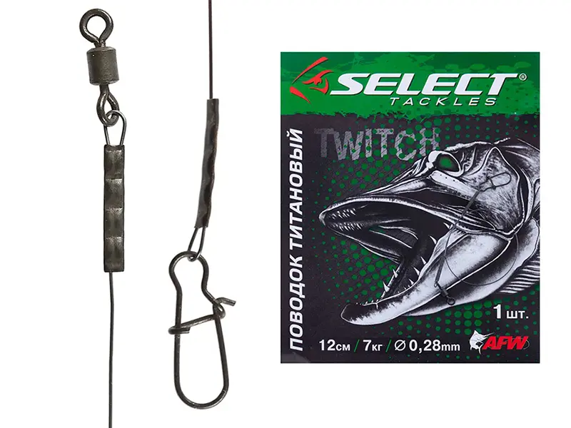 Struna Select Titanium Leader 17cm - 7kg