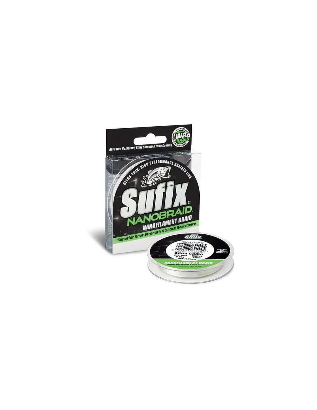 Sufix Nano Braid 135m 0.04mm/2.8kg/6lb/aqua Camo
