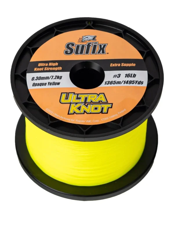 Sufix Ultra Knot 0.405mm - 690m - 25lb - Opaque Yellow