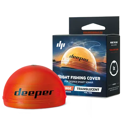 Deeper Protectie Night Fishing Portocaliu Pt.sonar