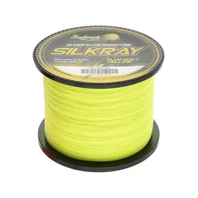Select Baits Silkray Fluo Matt Yellow 1000m