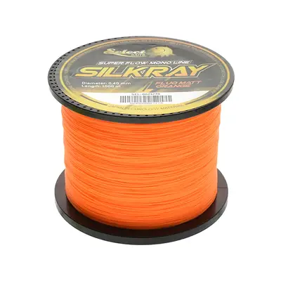 Select Baits Silkray Fluo Matt Orange 1000m